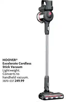 Home Hardware HOOVER Excelerate Cordless Stick Vacuum offer