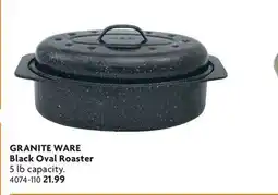 Home Hardware Black Oval Roaster offer