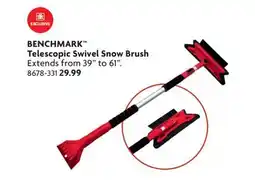 Home Hardware Telescopic Swivel Snow Brush offer