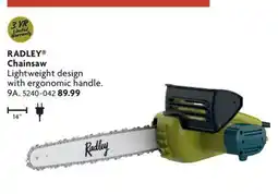 Home Hardware Chainsaw offer