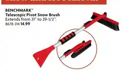 Home Hardware Telescopic Pivot Snow Brush offer