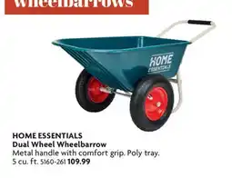 Home Hardware Dual Wheel Wheelbarrow offer