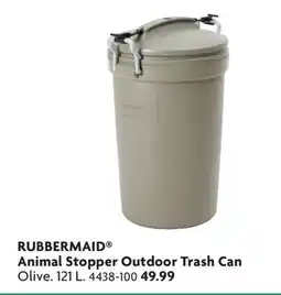 Home Hardware Animal Stopper Outdoor Trash Can offer