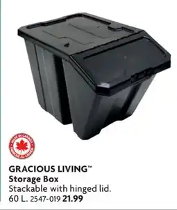 Home Hardware GRACIOUS LIVING Storage Box offer