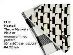 Home Hardware Heated Throw Blankets offer
