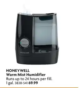 Home Hardware Warm Mist Humidifier offer