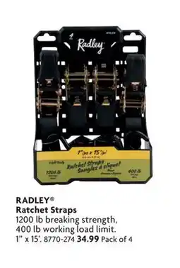 Home Hardware Ratchet Straps offer