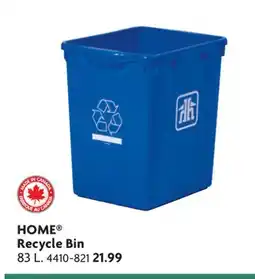 Home Hardware Recycle Bin offer