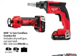Home Hardware M18 Li-Ion Cordless Combo Kit offer