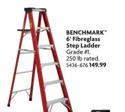 Home Hardware 6' Fibreglass Step Ladder offer