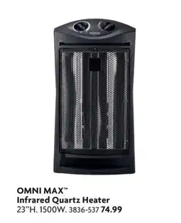 Home Hardware OMNI MAX Infrared Quartz Heater offer