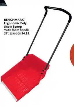 Home Hardware Ergonomic Poly Snow Scoop offer