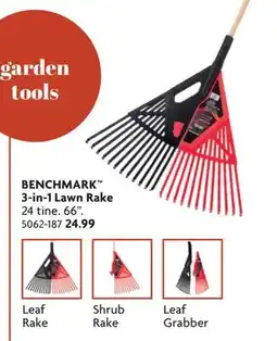 Home Hardware 3-in-1 Lawn Rake offer