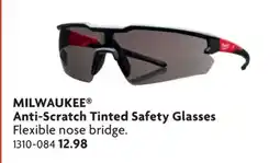 Home Hardware Anti-Scratch Tinted Safety Glasses offer