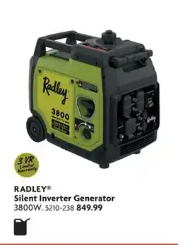 Home Hardware Silent Inverter Generator offer