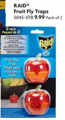 Home Hardware Fruit Fly Traps offer