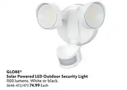 Home Hardware Solar Powered LED Outdoor Security Light offer