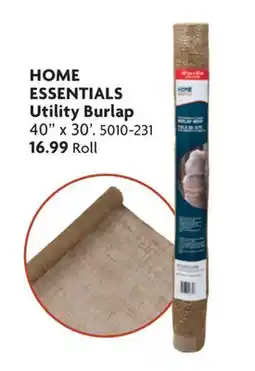 Home Hardware Utility Burlap offer