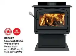 Home Hardware Savannah II EPA Wood Stove offer