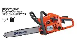 Home Hardware HUSQVARNA 2-Cycle Chainsaw offer