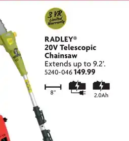 Home Hardware 20V Telescopic Chainsaw offer
