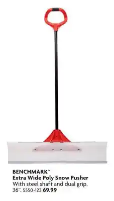 Home Hardware Extra Wide Poly Snow Pusher offer