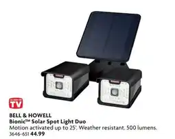 Home Hardware Bionic Solar Spot Light Duo offer
