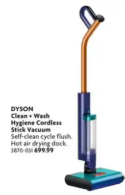 Home Hardware Clean + Wash Hygiene Cordless Stick Vacuum offer