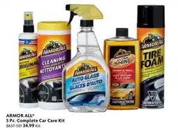Home Hardware 5 Pc. Complete Car Care Kit offer