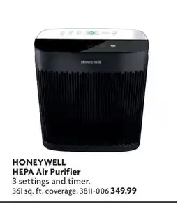 Home Hardware HEPA Air Purifier offer