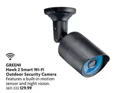 Home Hardware GREENI Hawk 2 Smart Wi-Fi Outdoor Security Camera offer