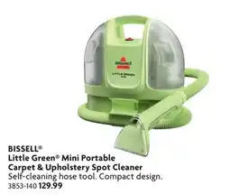 Home Hardware BISSELL Little Green Mini Portable Carpet & Upholstery Spot Cleaner offer