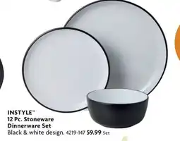 Home Hardware 12 Pc. Stoneware Dinnerware Set offer