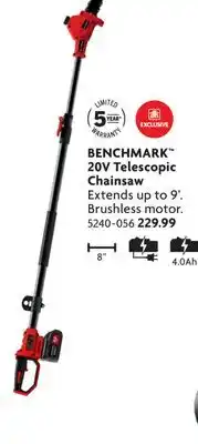 Home Hardware 20V Telescopic Chainsaw offer
