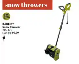 Home Hardware Snow Thrower offer