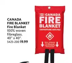 Home Hardware Fire Blanket offer