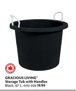 Home Hardware Storage Tub with Handles offer