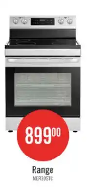The Brick Midea 30 6.3 Cu. Ft. Electric Range - MER30B14ASTC offer