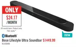 The Brick Bose 5.1.2 Channel Lifestyle Ultra Soundbar - Black (892930-1100) offer