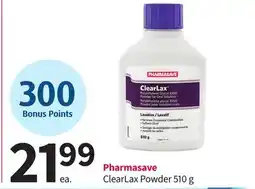 Pharmasave Pharmasave ClearLax Powder offer