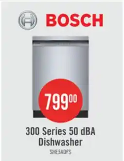The Brick Bosch 24 Front Control Dishwasher – Fingerprint Resistant Stainless Steel - SHE3ADF5N offer