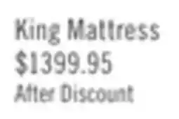 The Brick Scott Living Berwick ET Medium King Mattress offer