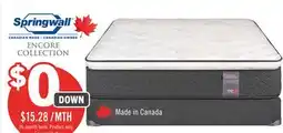 The Brick Springwall Encore Atmosphere Pillowtop Medium Queen Mattress offer
