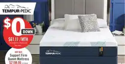The Brick Tempur-Pedic TEMPUR Support Firm Queen Mattress offer