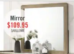 The Brick Sable Bedroom Dresser Mirror - Light Brown offer