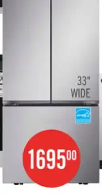 The Brick LG 33 25 Cu. Ft. Smart French-Door Refrigerator - Stainless Steel - LF25S6000S offer