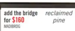The Brick Madison Bookcase Pier – Brown offer