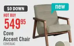 The Brick Cove 28 Chenille Fabric Accent Chair – Olive offer