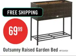 The Brick Outsunny Raised Garden Bed offer