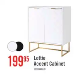 The Brick Lottie 28.5 2-Door Accent Cabinet - Glossy White offer